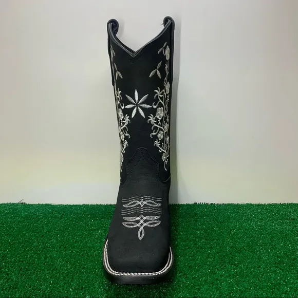 COPY - WOMEN'S WESTERN RODEO COWGIRL BOOTS GENUINE LEATHER LADIES BOTA VAQUERA …