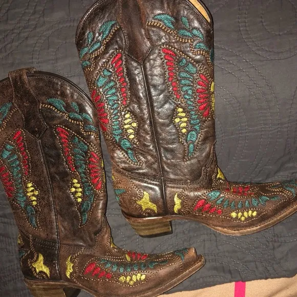 Corral butterfly boots