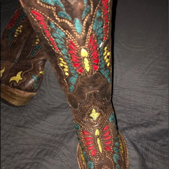 Corral butterfly boots