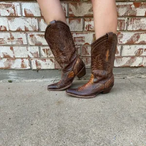 Corral Ostrich Cowboy Boots