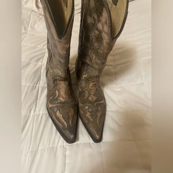 Corral Tan Leather Boots