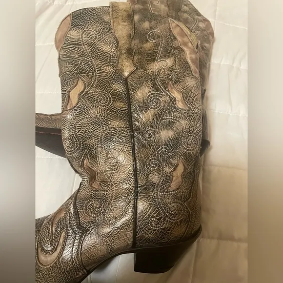 Corral Tan Leather Boots