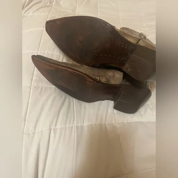 Corral Tan Leather Boots