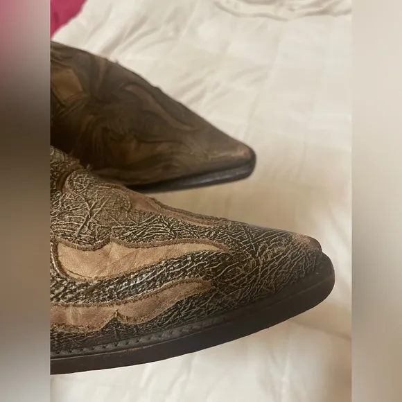 Corral Tan Leather Boots