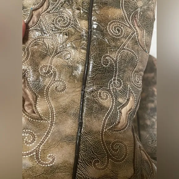Corral Tan Leather Boots