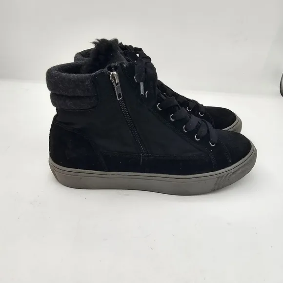 Cougar Dax Waterproof Black High Top Sneakers Size 9 US