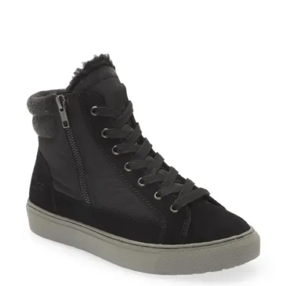 Cougar Dax Waterproof Black High Top Sneakers Size 9 US