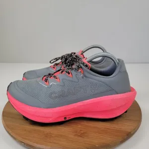 Craft CTM Ultra Carbon Trail Womens Pink Gray Shoes Sneakers Running Size 9.5