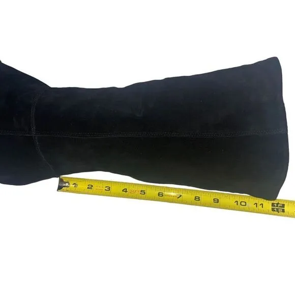 Crevo Suede Knee Length Boots Size 9.5  NWT