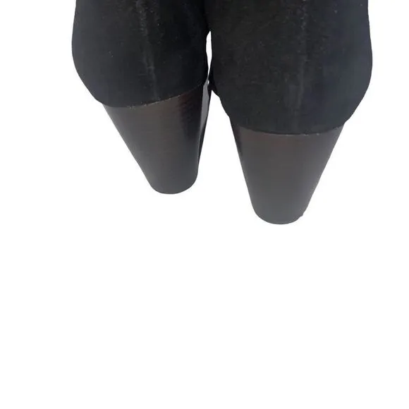Crevo Suede Knee Length Boots Size 9.5  NWT