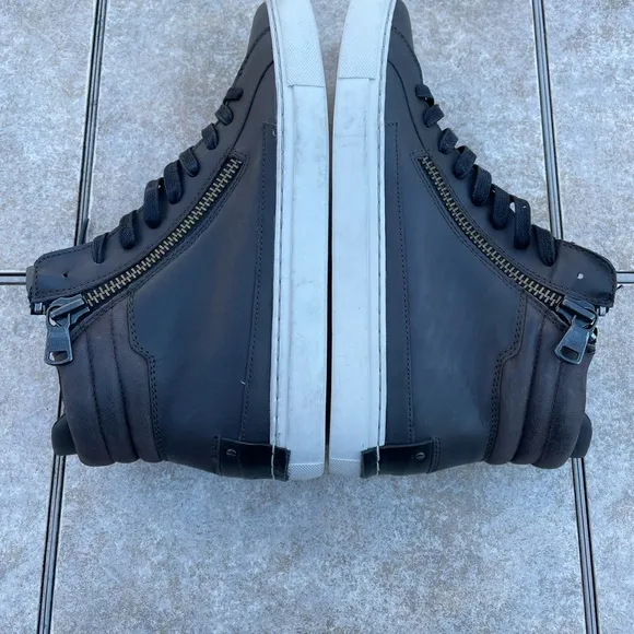 Crime London HIGH TOP DOUBLE ZIP sneakers