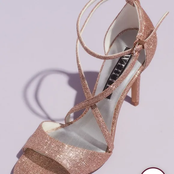 🆕️Cristal Glitter Heels/shoes