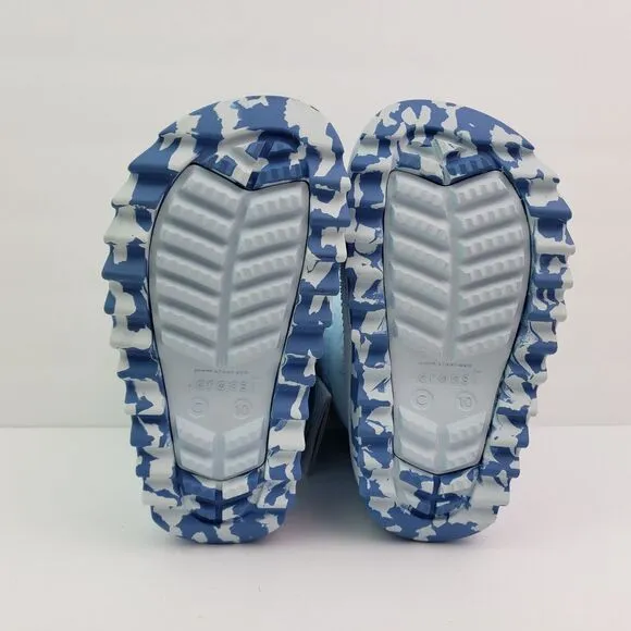 Crocs Classic Neo Puff Boot Toddler Size 11 Lt Blue Warm Winter Boot Shoes