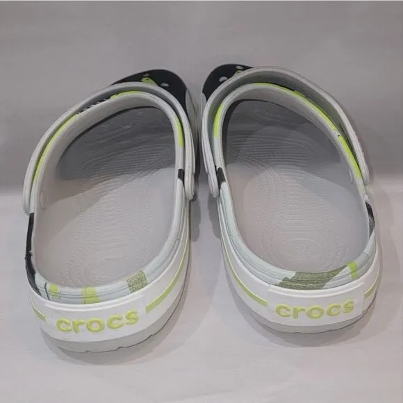 Crocs Crocband OmbreBlock Rubber Slip-on Clog Shoes Men's Size 11