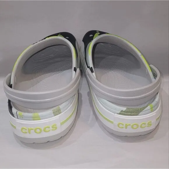 Crocs Crocband OmbreBlock Rubber Slip-on Clog Shoes Men's Size 11