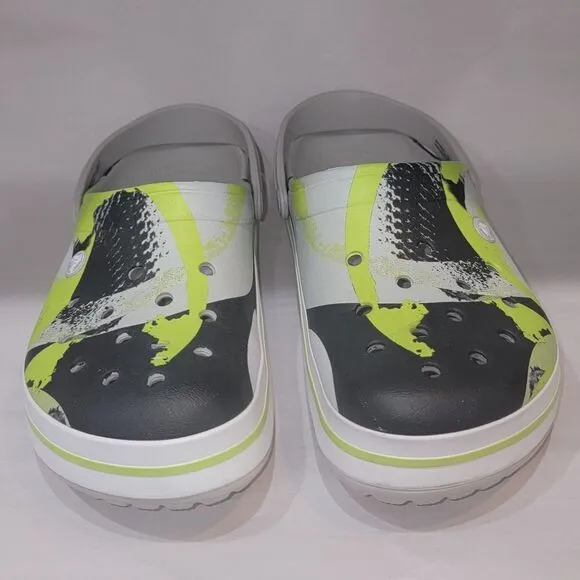 Crocs Crocband OmbreBlock Rubber Slip-on Clog Shoes Men's Size 11
