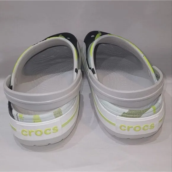 Crocs Crocband OmbreBlock Rubber Slip-on Clog Shoes Men's Size 11