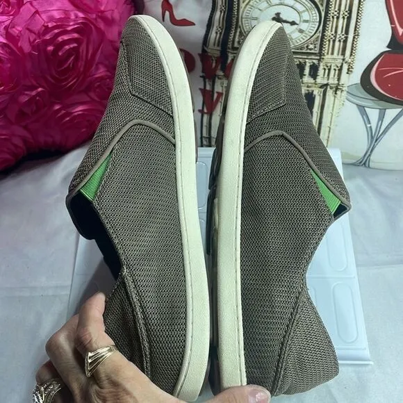 (D) Olukai Men's Lace-Up Mesh Shoes,‎ Size 14