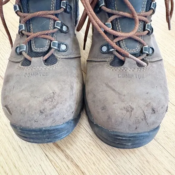 DANNER VICIOUS 8&quot; Work Boot Mens 9 D COMPOSITE TOE NMT 13868 Gore-Tex BROWN