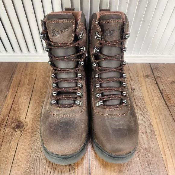 Danner IronSoft 14733 Mens 9 D Brown Leather 6&quot; Waterproof Safety Toe Work Boots
