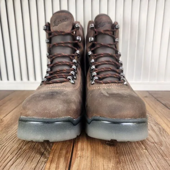Danner IronSoft 14733 Mens 9 D Brown Leather 6&quot; Waterproof Safety Toe Work Boots