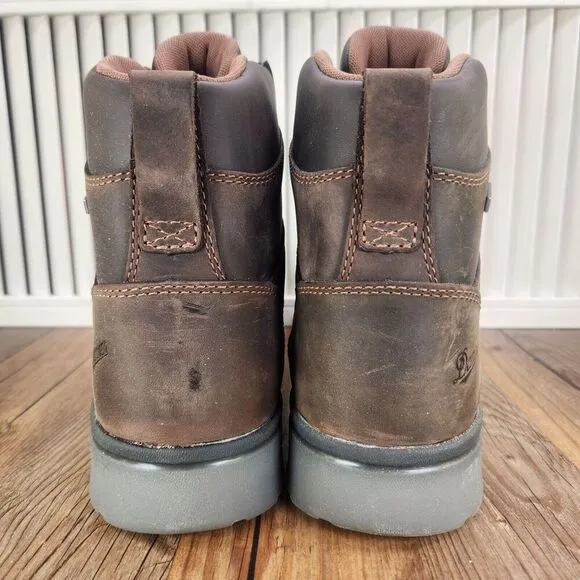 Danner IronSoft 14733 Mens 9 D Brown Leather 6&quot; Waterproof Safety Toe Work Boots