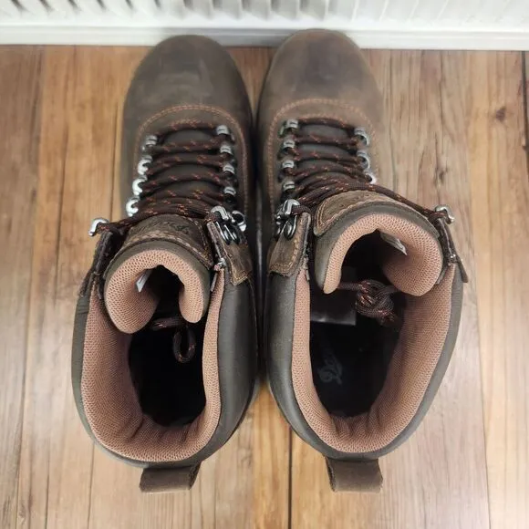 Danner IronSoft 14733 Mens 9 D Brown Leather 6&quot; Waterproof Safety Toe Work Boots