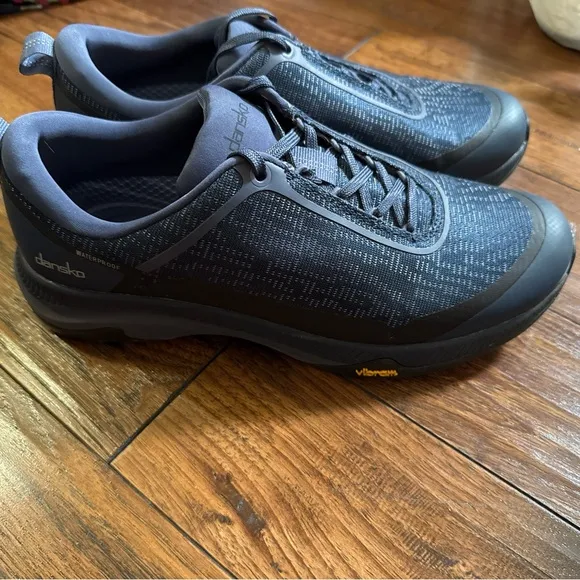 Dansko Women Makayla Mesh Navy Blue Walking Hiking Shoes Size 39 EU 8.5-9 US