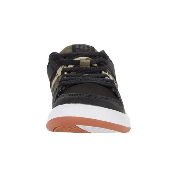 DC Kids‎ Cure Low Top Boys Sneakers Black/Camo Size 4.5 Big Kid
