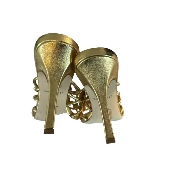 Dee Ocleppo Belize 90mm leather sandals heels