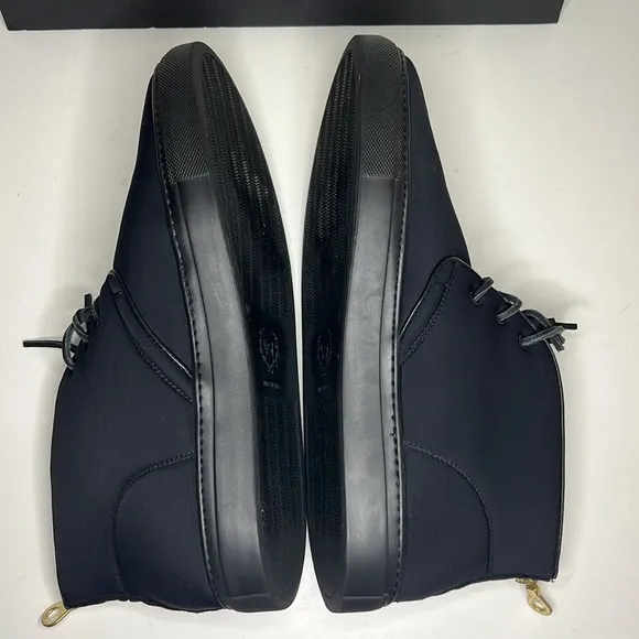 Del Toro Hight Top Black Sneakers Men’s Size 10
