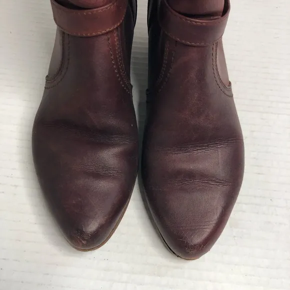 Dexter Size 6.5 Western Boots Vintage Leather Cowgirl Heeled Shoes USA Made