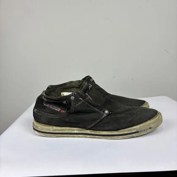 Diesel Exposure On Slip On Sneakers Shoes Men's 12 Streetwear Y2K