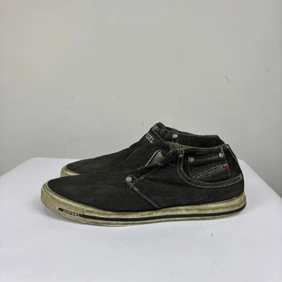 Diesel Exposure On Slip On Sneakers Shoes Men's 12 Streetwear Y2K
