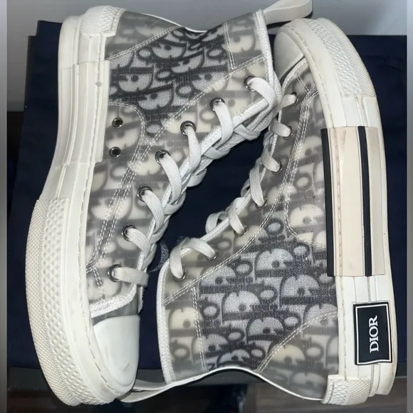 Dior B23 Oblique High Top Sneakers