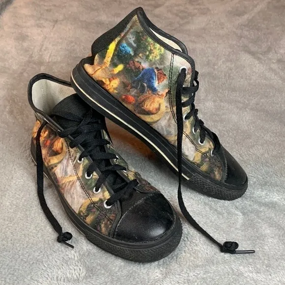 Disney's Beauty and The Beast High Top Shoes