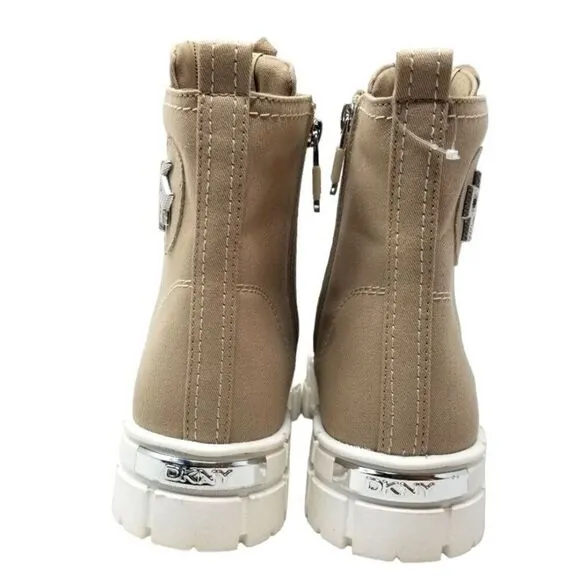 DKNY Peri Lace Up High Top Sneakers