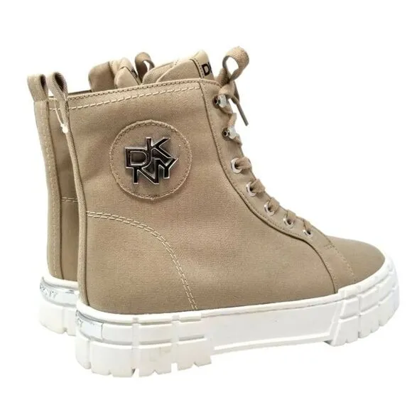 DKNY Peri Lace Up High Top Sneakers