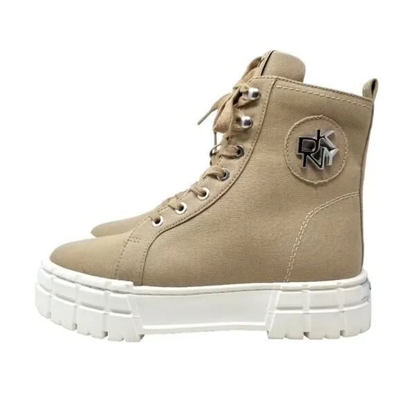 DKNY Peri Lace Up High Top Sneakers