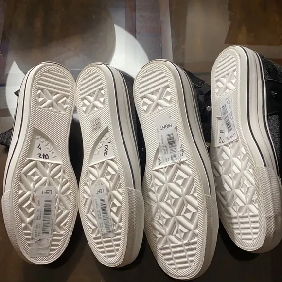 DKNY Sheila Lace Up Hig- High Top Sneakers.