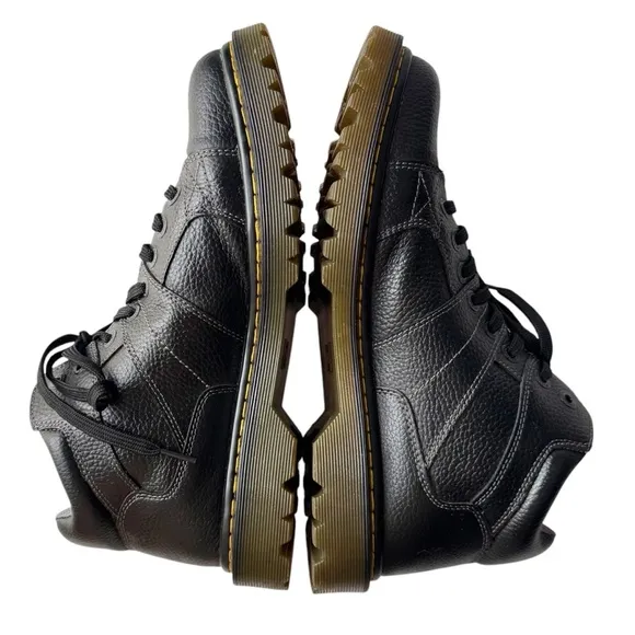 Doc Martens  Harrisland Black Leather Boots | 12