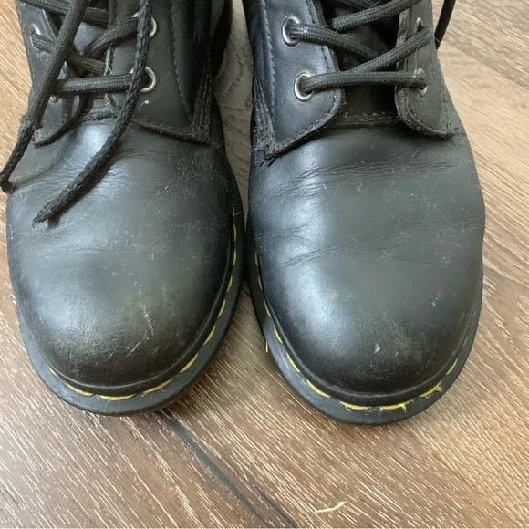 Doc martens womens black 1460 lace up boots 7