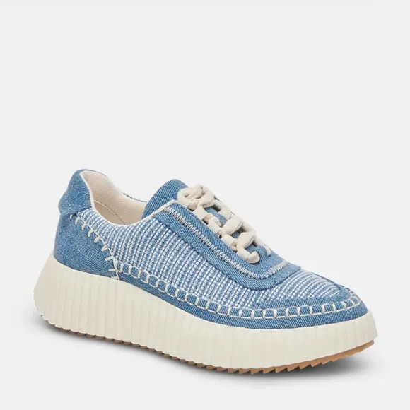 Dolce Vita Dolen Sneakers - Blue Multi Denim