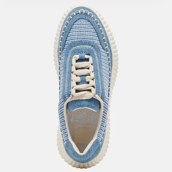 Dolce Vita Dolen Sneakers - Blue Multi Denim