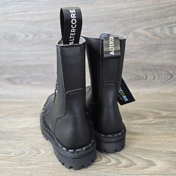 Dolls Kill Altercore Combat Boots Women's 5 Goth Grunge Punk‎