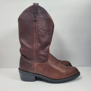 Double-H 150 Plus Men’s Brown Cowboy Western Work Boots US Size 9D