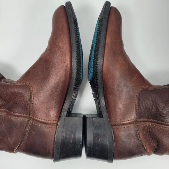 Double-H 150 Plus Men’s Brown Cowboy Western Work Boots US Size 9D