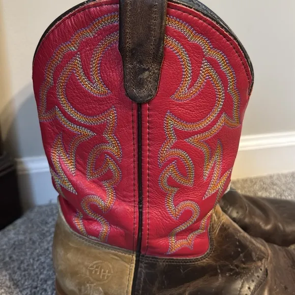 Double-H DH3556 Roger Roper Square Toe Boot 11.5
