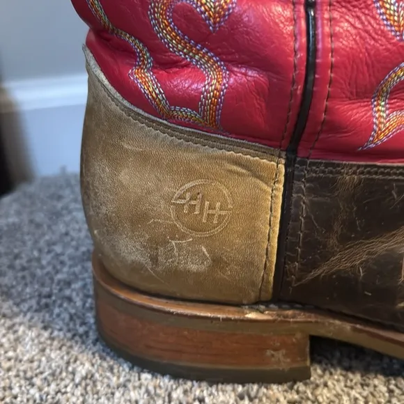 Double-H DH3556 Roger Roper Square Toe Boot 11.5