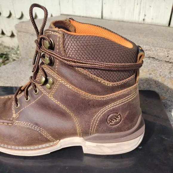 DOUBLE H Men's Size 10.5 D - Brunel 6&quot; Composite Safety Toe Work Boots DH5372
